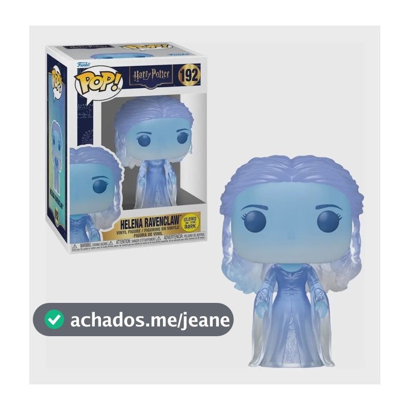 Boneco Funko Pop! Harry Potter 8 - Helena Ravenclaw (glow)
