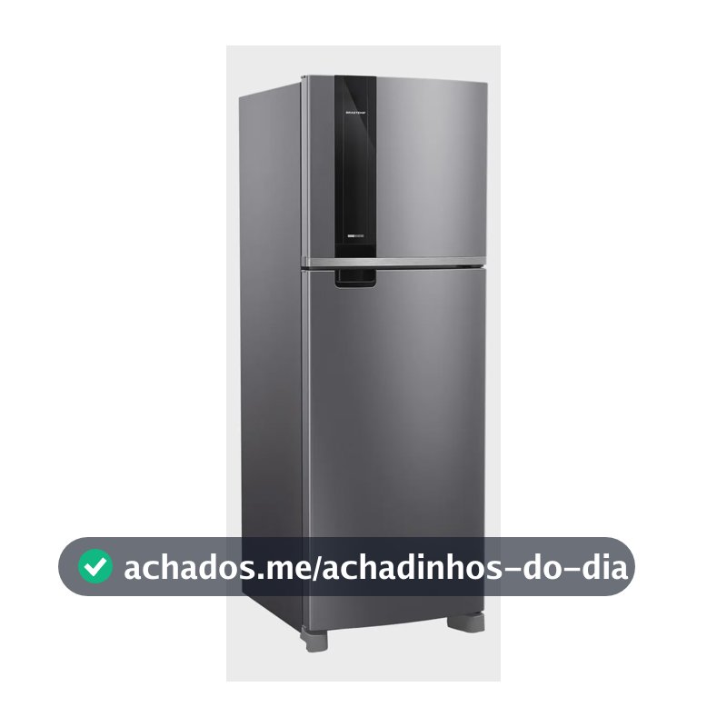 Geladeira Brastemp Frost Free 385 Litros Duplex Inox - BRM46MK