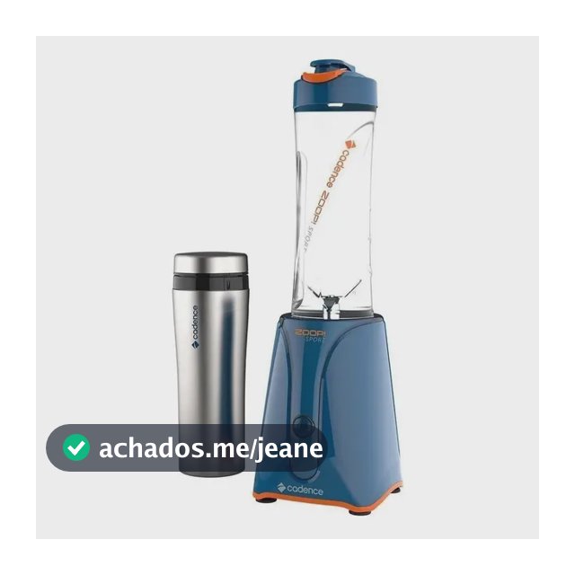 Blender Zoop Sport Inox Cadence Com 2 Jarras