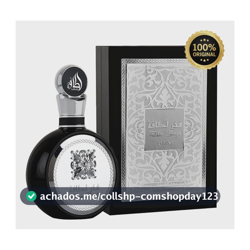 Perfume Árabe Masculino Fakhar Black Eau De Parfum 100 Ml