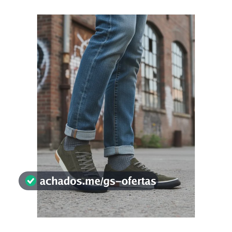 Tenis Street Camurca Triple Sole Masc Forest/preto/latex Lisa 42 Br