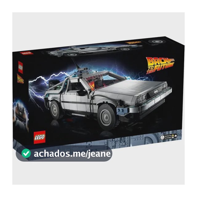 Lego Creator Expert Máquina Tiempo De Volta ao Futuro 10300