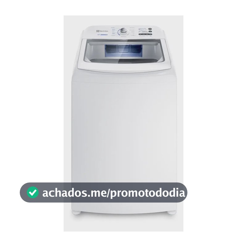 Máquina de Lavar 17kg Electrolux Essential Care com Cesto Inox, Jet&Clean e Ultra Filter LED17