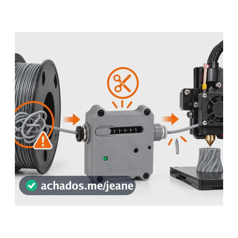 Cortador De Filamento Impressora 3d Antitravamento Universal