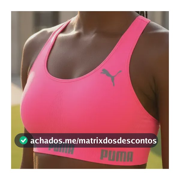 Top Academia Puma Original Treino Fitness Esportivo Feminino