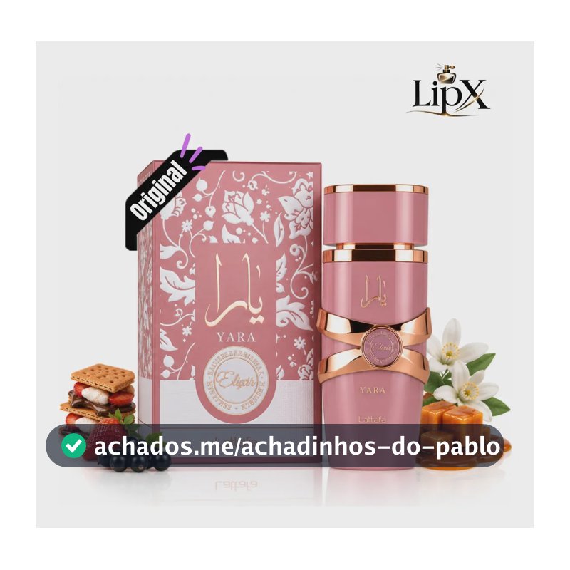 Perfume Arabe Yara Elixir Feminino Eau De Parfum 100ml Lipx