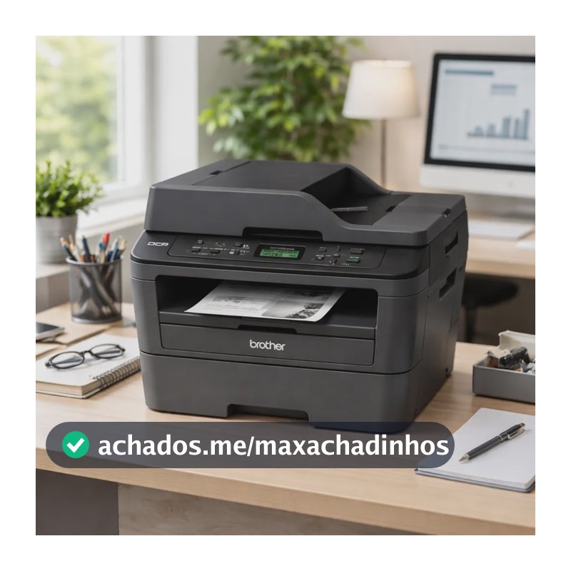 L2540 Brother Impressora Multifuncional Dcp-l2540dw  Preto
