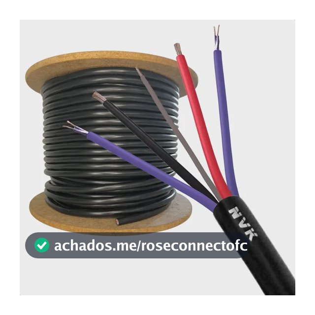 Cabo Rack Móvel 15 Metros 5 Vias 2 Rca Para Som Automotivo