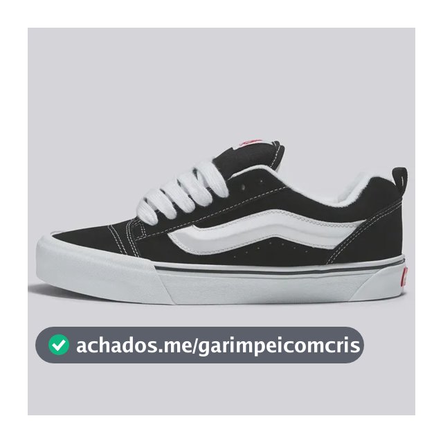 Tênis Vans Knu Skool Unissex Casual Chunky Retrô Anos 90
