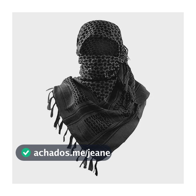 Shemagh Tático Lenço Militar 100% Algodão