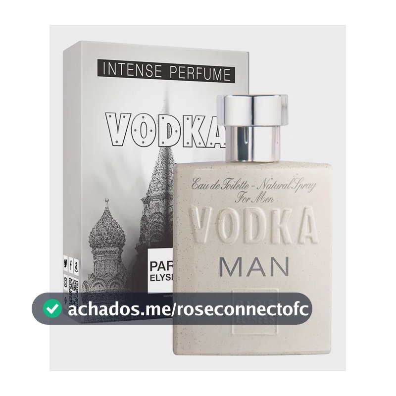 Perfume Vodka Man Paris Elysees Masculino Intense 100ml