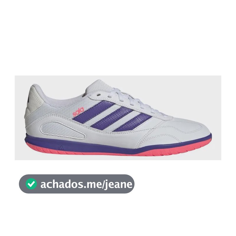 Chuteira Futsal Super Sala Competition Iii adidas Branco 43 Br
