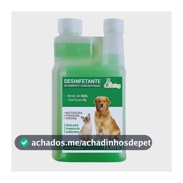 Desinfetante Pet 1l Concentrado Herbal +15 Bedog