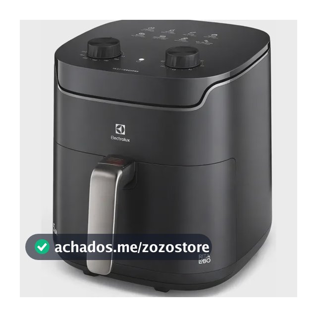 Fritadeira Elétrica Electrolux 5,6l 1400w Eaf40 Efficient 110v Tecnologia Air Cooking 360° Grafite Lançamento