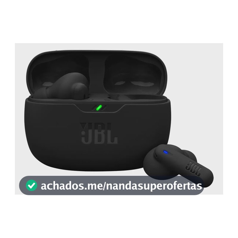 Fone De Ouvido Com Mic Sem fio Wave Beam 2 JBL Preto