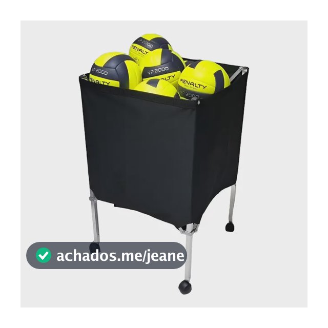 Carrinho Retrátil Para Bolas Futsal Vôlei Basquete Handebol
