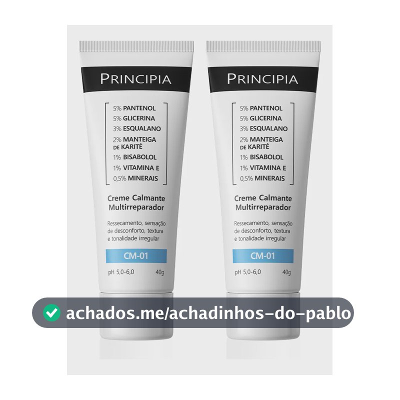 Principia Kit C/2 Creme Calmante Multirreparador Cm-01