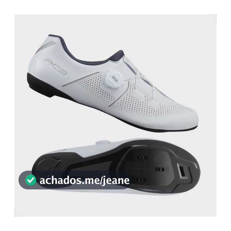 Sapatilha Shimano Rc3 Rc302 Road Speed 36br A 48br Branca Branco 36 Br