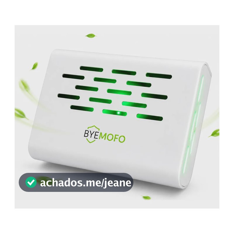 Desumidificador Antimofo Elétrico Elimina Mofo Acaros Fungos Branco 127v