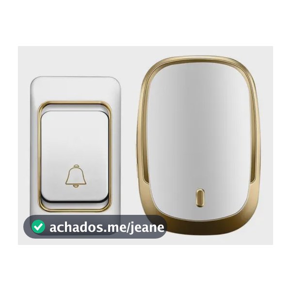 Campainha Sem Fio Wireless Residencial Escritório Casa 15mt