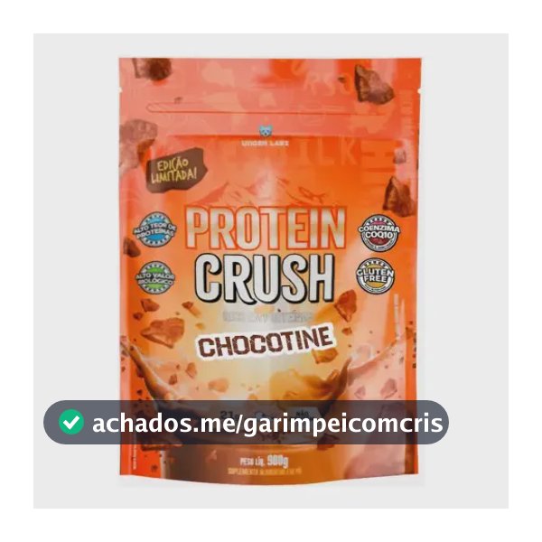 Proteína Under Labz Whey concentrado Crush em pó sabor Chocottine x 900g