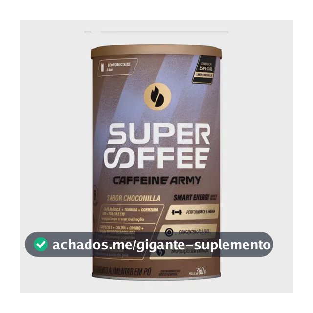 Supercoffee Choconilla - Economic Size 380g - Caffeine Army
