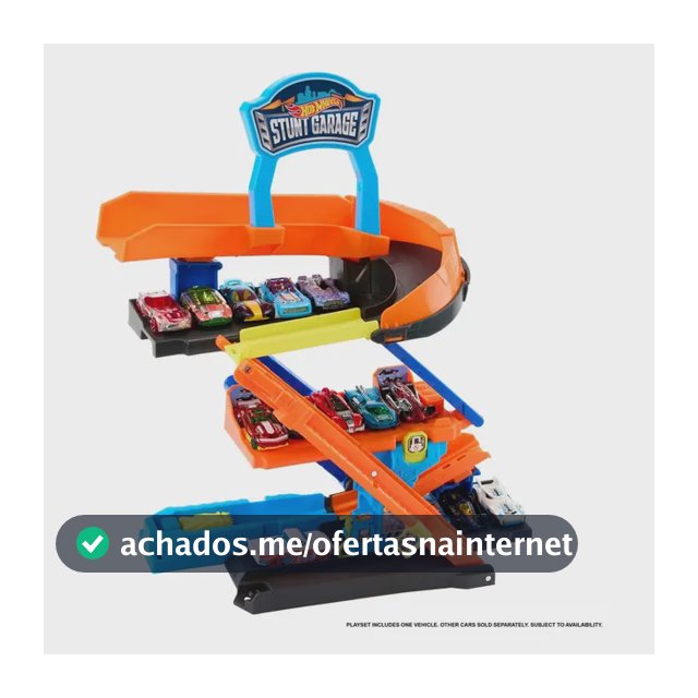 Pista Hot Wheels City Garagem De Acrobacias Mattel