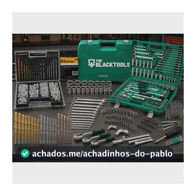 Kit Ferramentas Jogo De Soquetes Chaves Combinadas 451 Peças