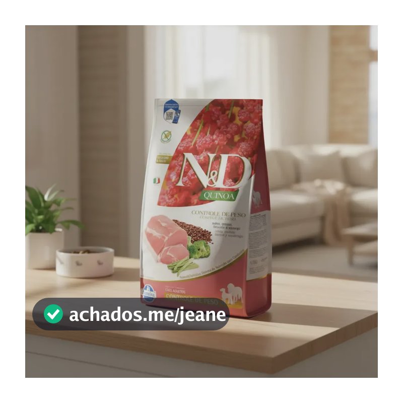 Ração Seca Farmina N&D Quinoa Controle de Peso para Cães Adultos 10 kg