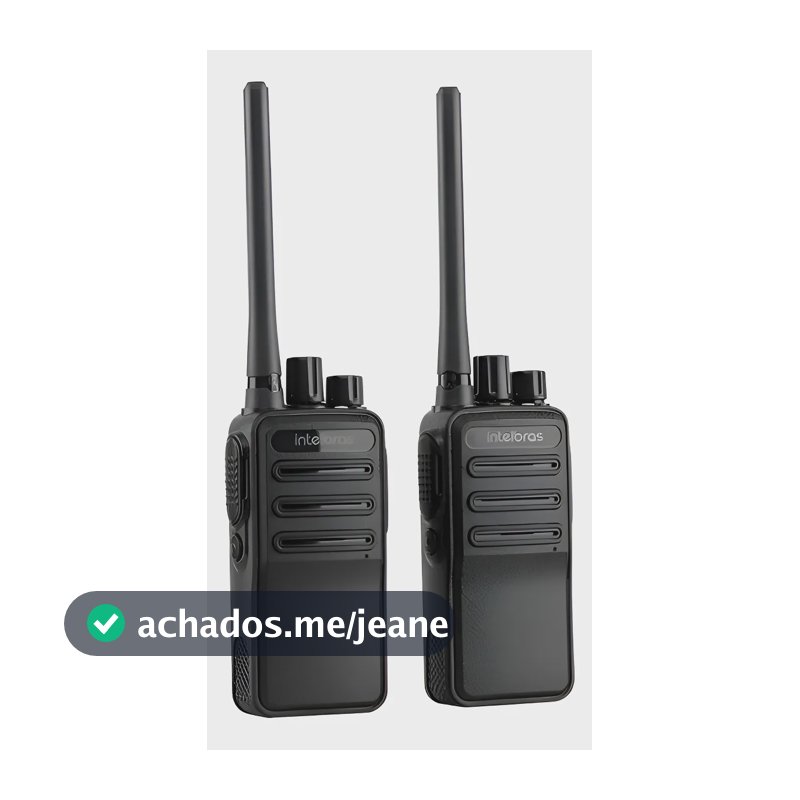 Rádio Comunicador Intelbras Rc 3002 G2 Longo Alcance 20 Km
