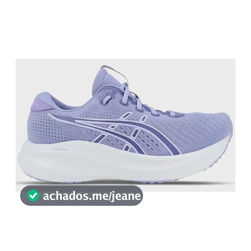 Tênis Asics Gel Excite 11 Feminino Corrida Original Treino Lilás Claro 36 Br