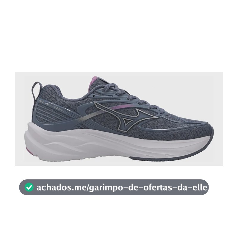 Tênis De Corrida Feminino Space 6 Mizuno Maritimo Liso 36 Br