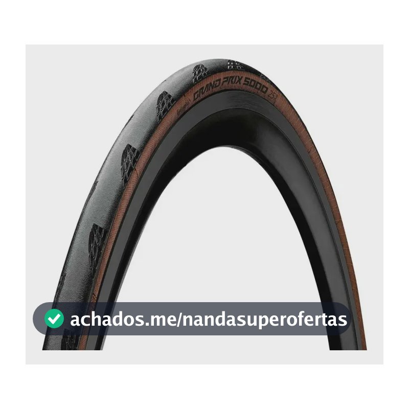 Pneu Continental Grand Prix 5000 700x25c 3/330 Tpi Marrom