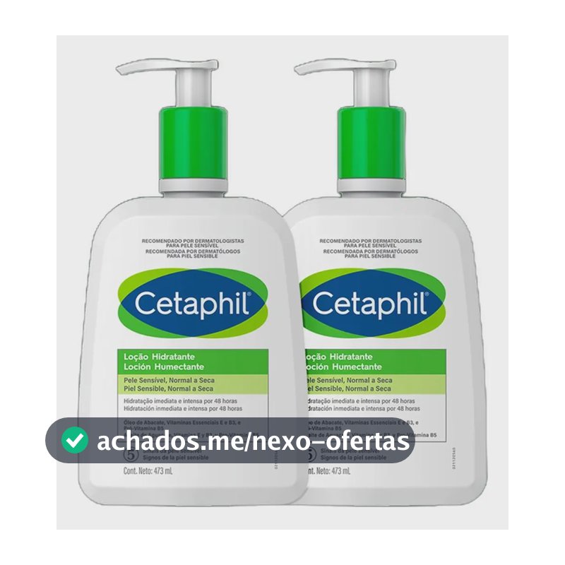 Kit Cetaphil Loção Hidratante Corporal E Facial (2 Unidades)