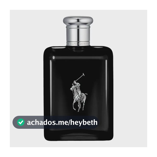 Perfume Masculino Eau de Toilette Ralph Lauren Polo Black 200 ml