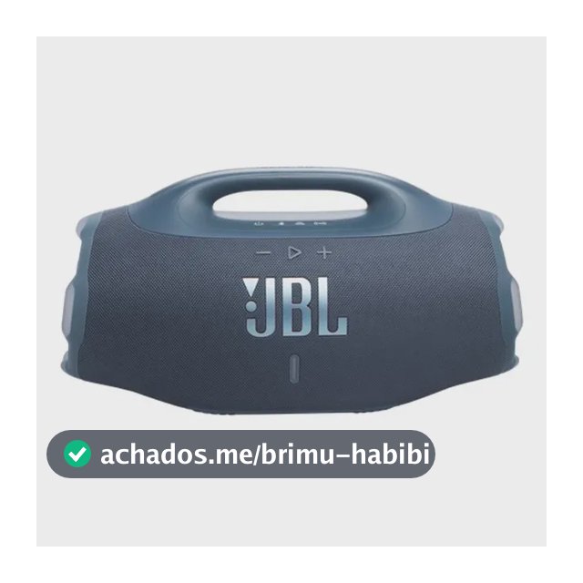 Caixa De Som Jbl Boombox 4 Bluetooth 210w Ip68  Azul Azul