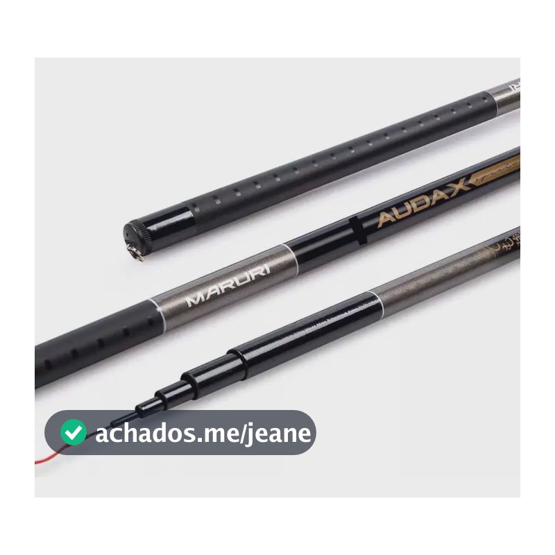 Vara De Pesca Maruri Fishing Telescópica Audax 8 Gomos 3,90m