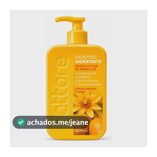 (lançamento) Hidratante Loção Deo Fattore 400ml