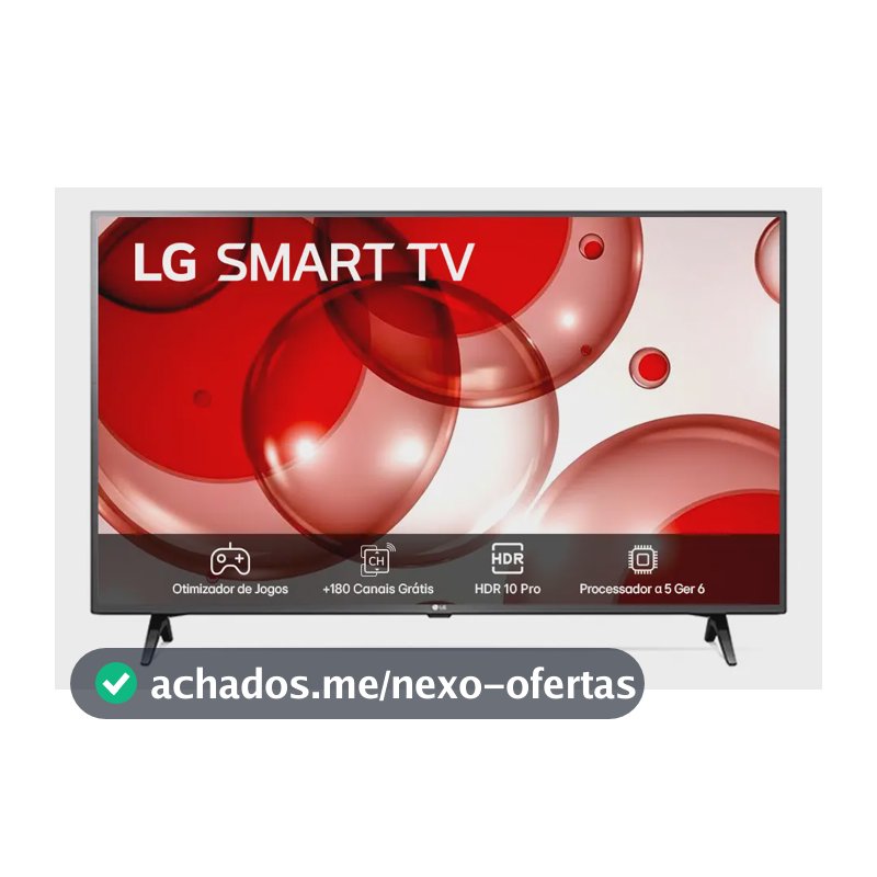 Smart TV Profissional LG 43" Full HD Processador a5 Ger6 AI Alexa Integrada webOS 23 – 43LR671C-B