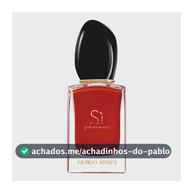 Armani Beauty Perfume Feminino Sì Passione Eau de Parfum 30ml