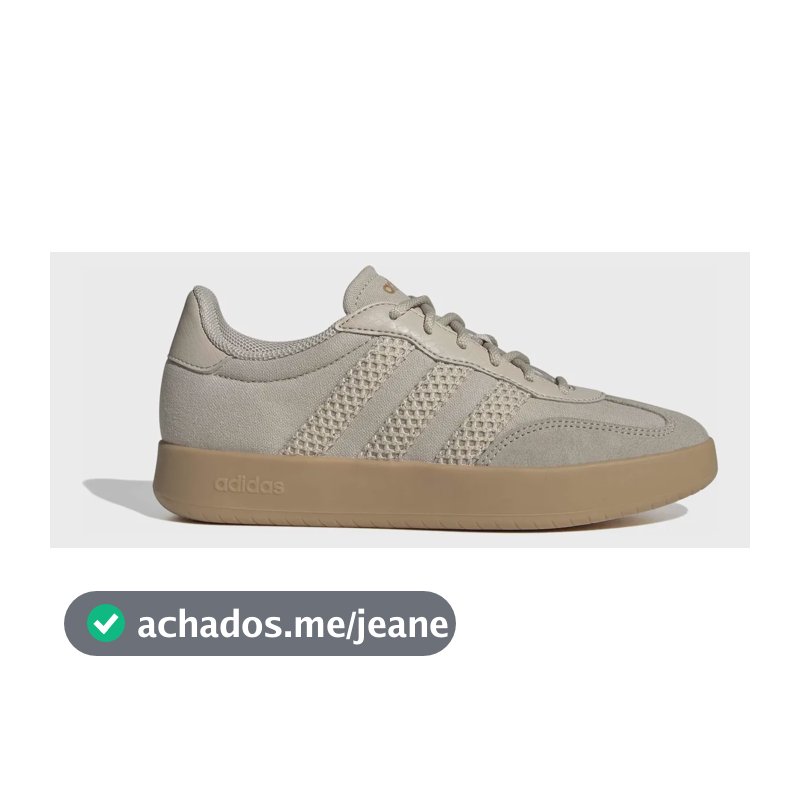 Tênis Feminino Barreda adidas Bege Liso 36 Br