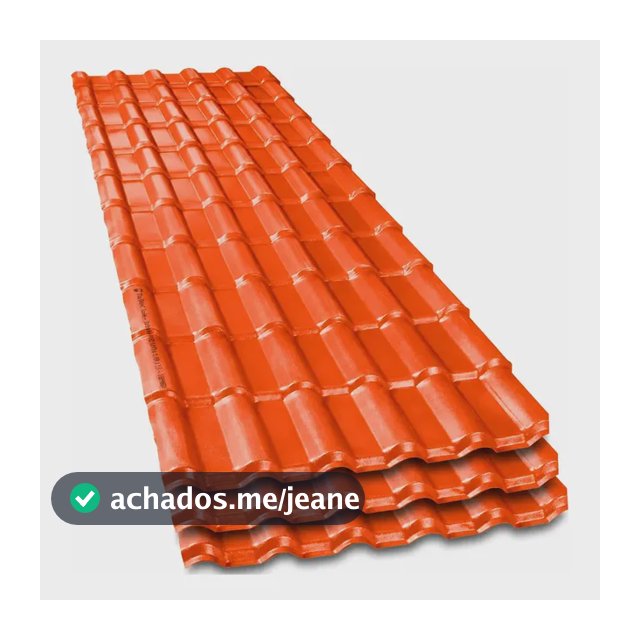 Cobertura Plan Colonial Pvc 197 X 0.88cm Ondas 3 Peça(s) Laranja