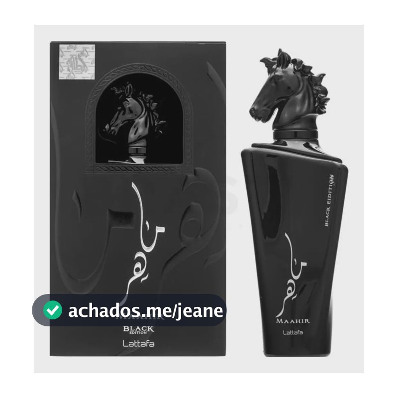 Perfume Lattafa Perfumes Maahir Black Edition Eau De Parfum