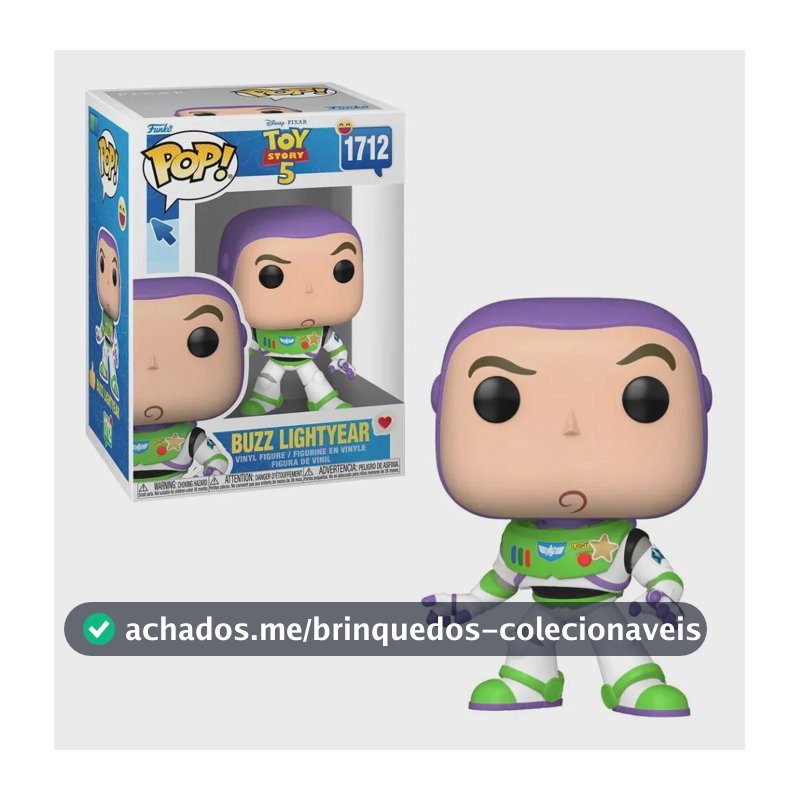 Boneco Funko Pop! Disney Toy Story 5 - Buzz Lightyear