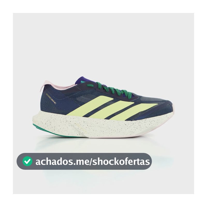 Tênis adidas Adizero Drive Rc Corrida Leve Energy Rods Azul Azul 39 Br