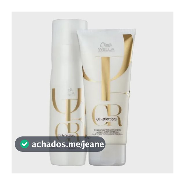 Wella Prof Oil Reflections Kit Shamp 250ml + Cond 200ml