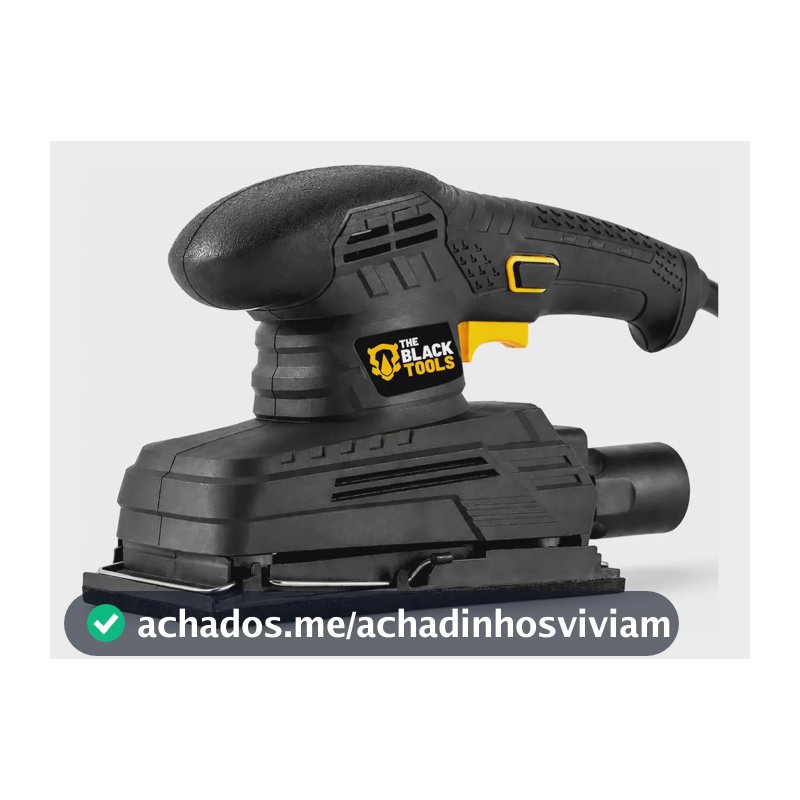 Lixadeira Orbital De Lixa Btl150 10000 Rpm 150w Preta Cor Preto Frequência 60hz 220v The Black Tools