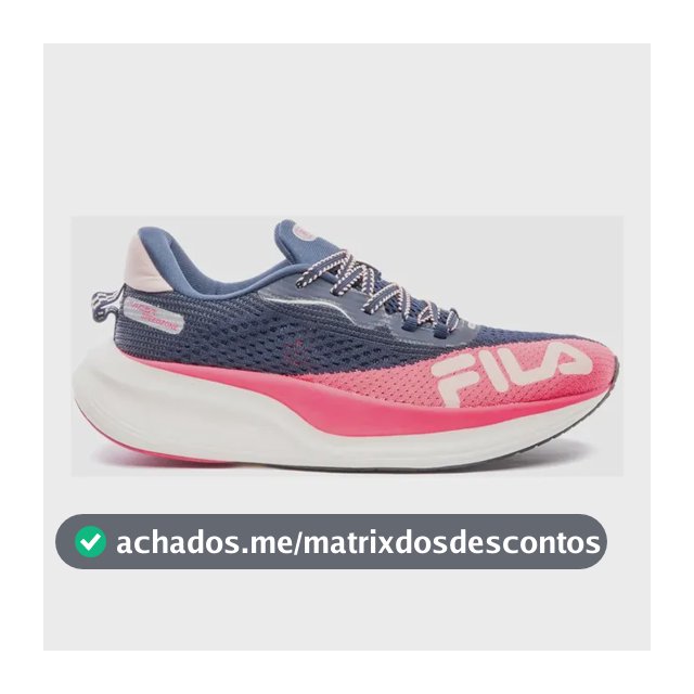 Tênis Fila Racer Speedzone Feminino Corrida Original Leve