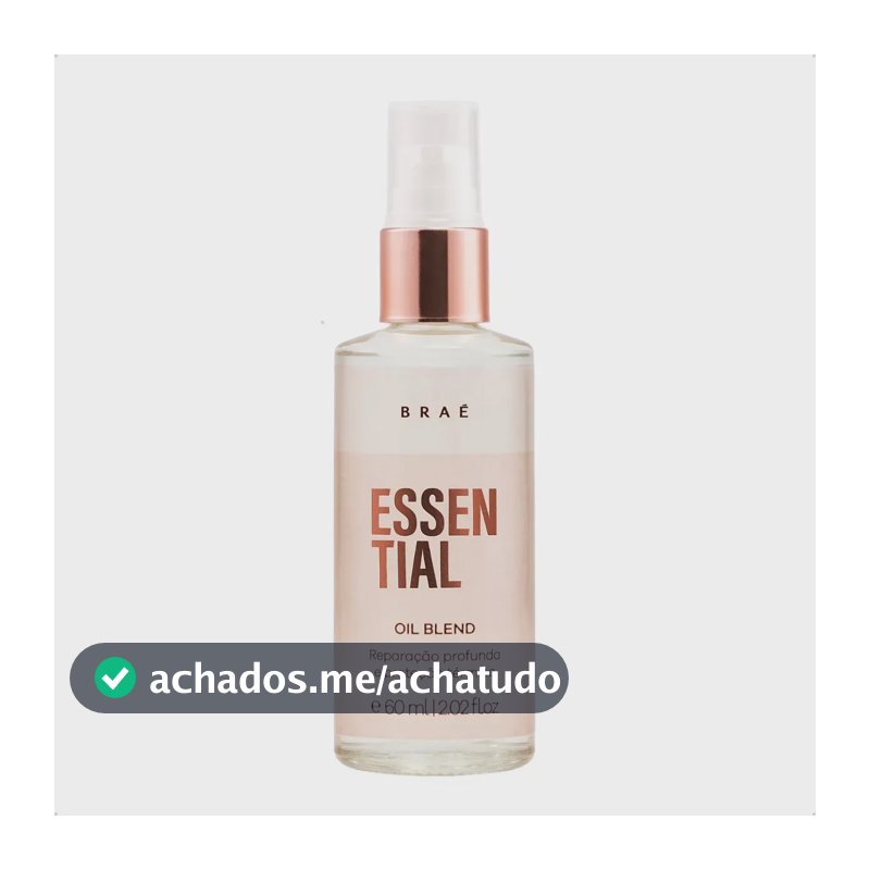 Braé Essential Oil Blend Reparação E Proteção Térmica 60ml