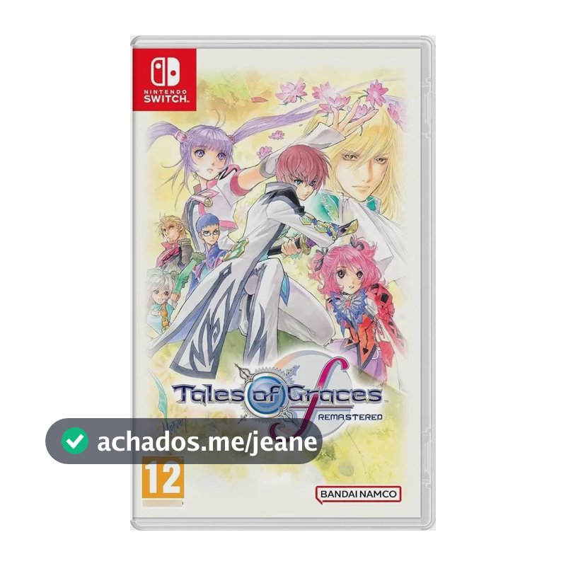 Tales Of Graces F Remastered - Switch Físico Lacrado Europeu